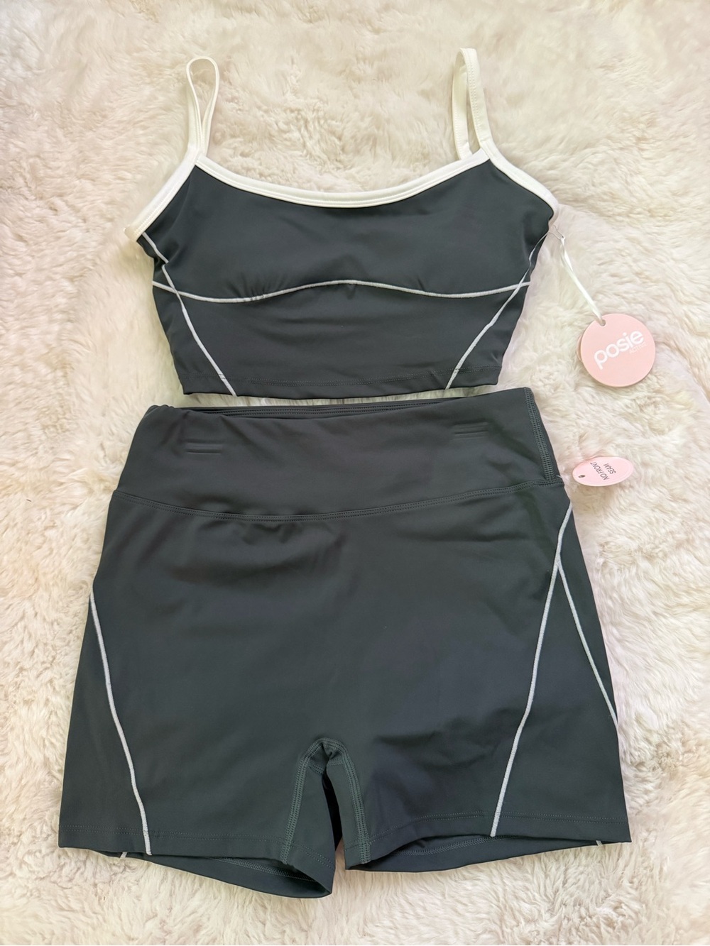 Posie Active Dark Green Workout Set